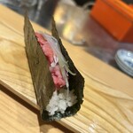 天然本まぐろ ありそ鮨し - 