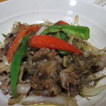 くつろぎ亭ひこべえ  - 2015年1月　焼肉定食の焼肉のみ