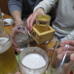 くつろぎ亭ひこべえ  - 2015年1月　改めて乾杯