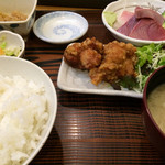 升亀 - 刺身と鶏から定食