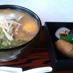 長沢ガーデン レストラン - 第2回目投稿：豚骨ラーメンセット（ラーメン大）