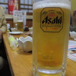 くつろぎ亭ひこべえ  - 2015年1月　生ビール