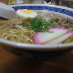 くつろぎ亭ひこべえ  - 2015年1月　〆の牛骨ラーメンスープ