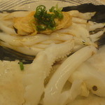 金城 - 白魚コノコ添え