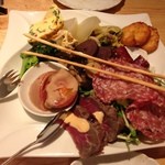 ピッツァ サン フェリーチェ - 前菜盛り合わせ大量ｗｗ