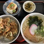 金比羅うどん てまりや - 料理写真:Ｂ定食@790円
