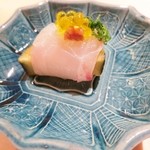 寿しの吉乃 - 茄子揚げ浸しと真鯛のオリーブオイル焼き★