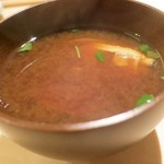 寿しの吉乃 - 蛤の赤出汁★