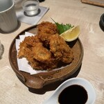 酒菜 竹のした - カキフライ　かなり大きいです