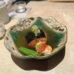 酒菜 竹のした - 蓮根まんじゅう