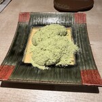 酒菜 竹のした - きなこ餅　青きな粉が嬉しい