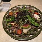 酒菜 竹のした - こうねとカブのサラダ　カブが甘くて美味しい
