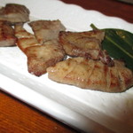 松吟庵 - 炭火焼厚切り牛タン焼き　850円