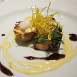 リストランテ サクラ - ＜2015年1月＞新じゃが芋と真蛸のアッフォガード