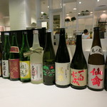 リストランテ サクラ - ＜2015年1月＞日本酒11種！壮観！！