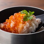 【釜飯】かに＆いくら