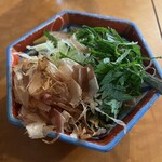 梟小路 - オクラとミョウガ和え