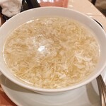 獅門酒楼 - フカヒレと蟹身入りスープ