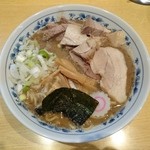 くり山 - 2014年12月　中華そば＋チャーシュー　700円+300円