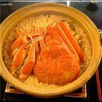 葉山 日影茶屋 - ズワイガニの炊き込みご飯