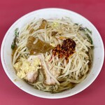 ラーメン二郎 - 大ラーメン・ニンニク・アブラ・ラー油