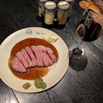 Roji-oku - 少し甘いソースのローストビーフ 100g