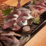 辰美寿し - 鯵、鯖２０１５，１