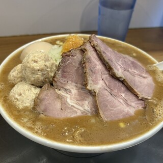 麺場 力皇 - 料理写真:力皇全部のせ