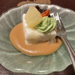 胡蝶蘭 - 伊勢うどんのデザート