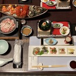 胡蝶蘭 - 部屋食の夕食