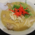 たかばしラーメン - 料理写真:たかばし新味白（並）＋肉増量