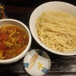 龍のひげ - 肉鶏ミックスつけ麺（醤油）