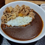 요시노야 50호선 시모다테점 - 牛黒カレー アップ