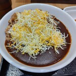 요시노야 50호선 시모다테점 - チーズをのせてみました。