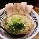 極麺 青二犀 - 鶏しおらーめん７５０円(201502)