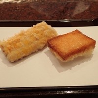 京都祇園 天ぷら八坂圓堂 - とうもろこし&海老しんじょう