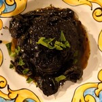ピッツェリア ジーナキッコ - イカスミの黒パスタ
