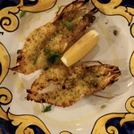 ピッツェリア ジーナキッコ - 料理写真:天使海老の香草パン粉焼き