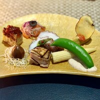 全席完全個室ワインダイニング ダイヤモンドフィッシュ - 前菜盛り合わせプレート