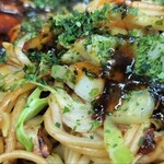 お好み焼 ちかちゃん - お好み焼き 肉玉子入り そばダブル