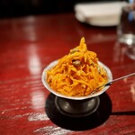 アベス - まずは、キャロット・ラペから。
※お料理はすべて２名分。