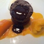 モード ディ ポンテベッキオ - 温かいチョコレートスフレが美味い☆