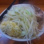 ラーメン二郎 - 小ラーメン　ニンニク