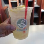 GEBURA - ・「自家製ジンジャーエール(¥600/¥200)」