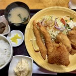 手作り洋食の店 おおさかや - カキフライミックス ¥1900