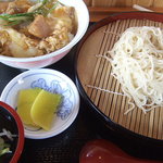 元祖　生そうめん　めんめん - ざるそうめんと親子丼セット