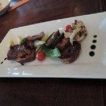 海辺のダイニング KISAMA - 石垣牛の炭火グリル季節の野菜添え