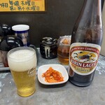 ラーメン中華田 - 料理写真:中瓶　安いな