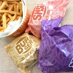 ZETTERIA - 料理写真:ポテト＆バーガー