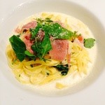 emme - クリームソースのフィットチーネ